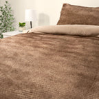 2 - in - 1 Fur Duvet Cover/Blanket Set - Elbadrawi Home