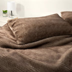 2 - in - 1 Fur Duvet Cover/Blanket Set - Elbadrawi Home