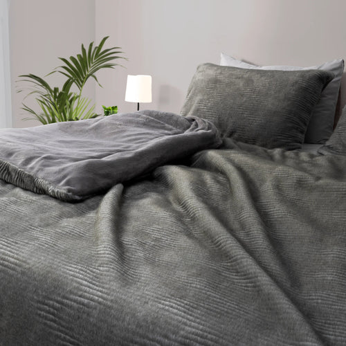 2 - in - 1 Fur Duvet Cover/Blanket Set - Elbadrawi Home
