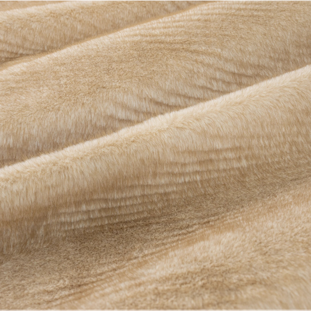 2 - in - 1 Fur Duvet Cover/Blanket Set - Elbadrawi Home