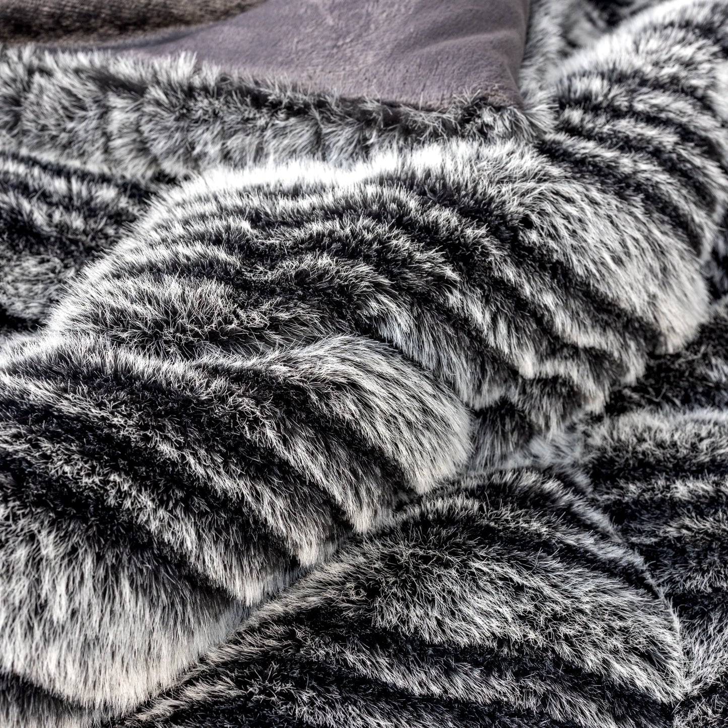 Fur Blanket Comforter Set