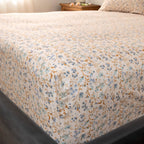 Baumwolle Wildflower Fitted Sheet Set - Elbadrawi Home