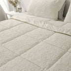 Bridal Damask Embroidery Comforter Set - Elbadrawi Home