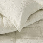 Bridal Damask Embroidery Comforter Set - Elbadrawi Home