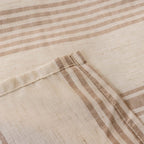 Coastline Stripe Linen Flat Sheet Set - Elbadrawi Home