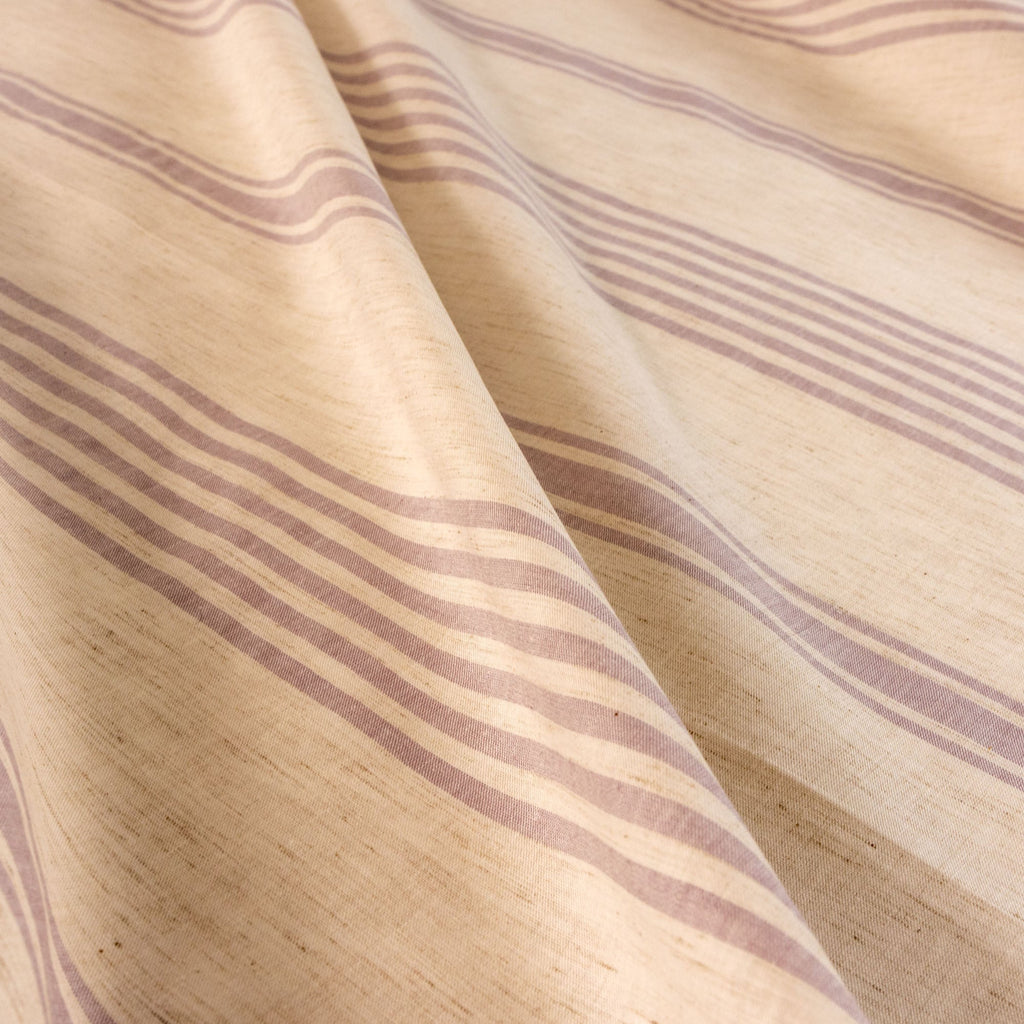 Coastline Stripe Linen Flat Sheet Set - Elbadrawi Home