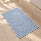 Diamond bath mat, Aegean Blue, Bath Mat 50x80, Hero Main