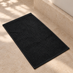 Diamond bath mat, Black, Bath Mat 50x80, Hero Main