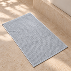 Diamond bath mat, Silver, Bath Mat 50x80, Hero Main