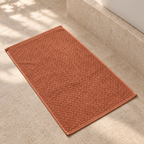 Diamond bath mat, Terra Cotta, Bath Mat 50x80, Hero Main
