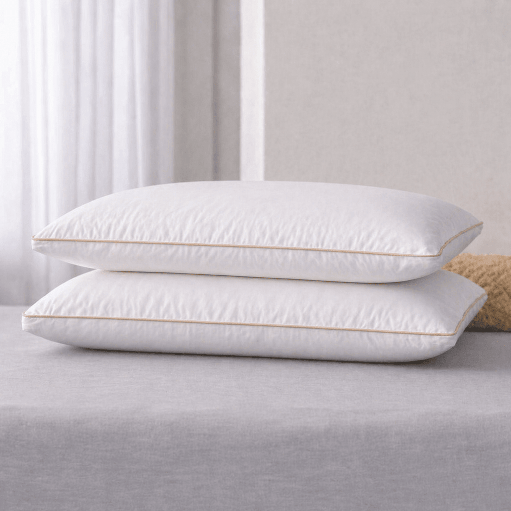 Downproof Feather Alternative Pillow 1000g - Elbadrawi Home