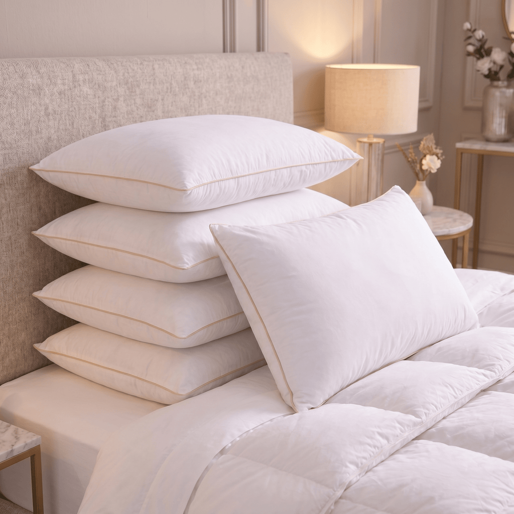 Downproof Feather Alternative Pillow 1000g - Elbadrawi Home