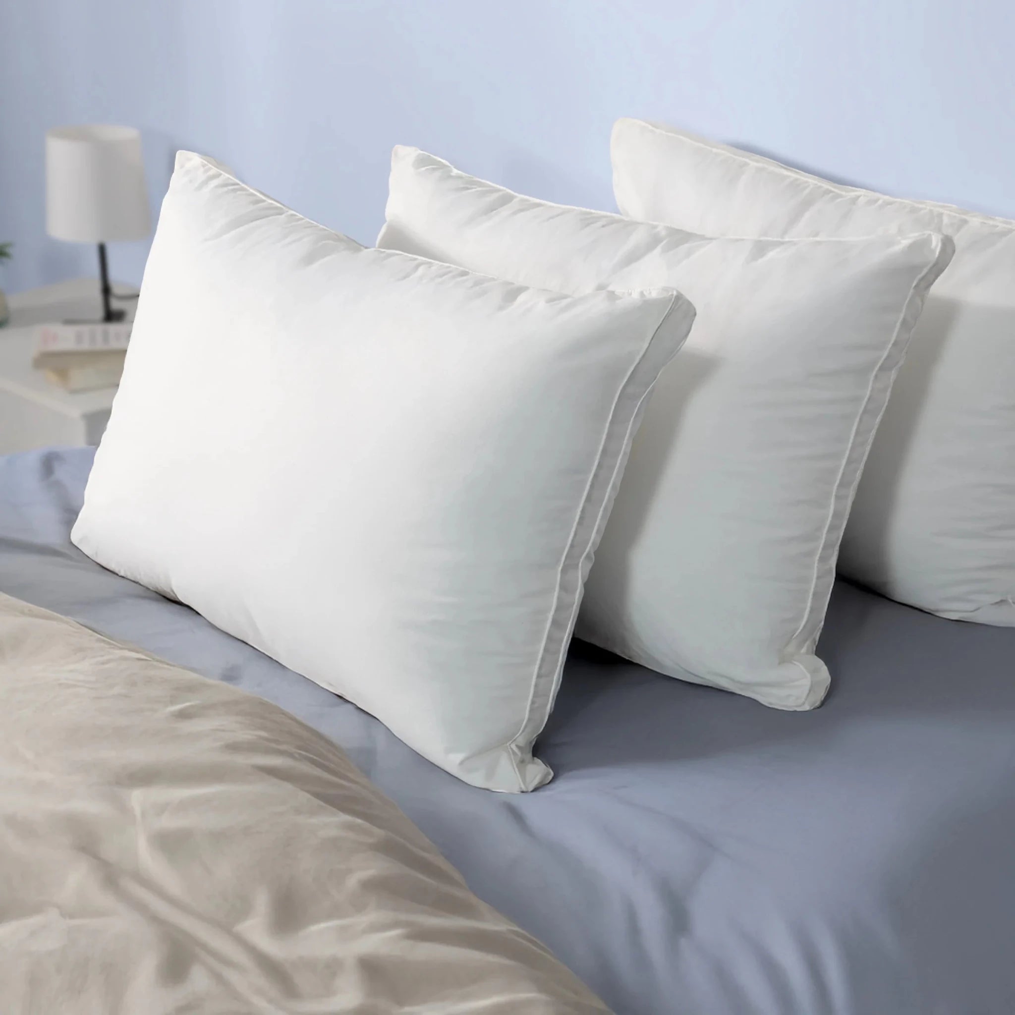 Downproof Feather Alternative Pillow 1300g - Elbadrawi Home