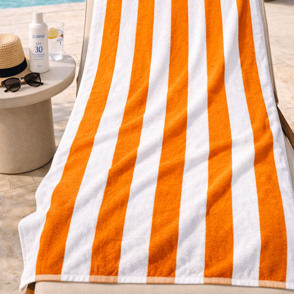 Egyptian Cotton Beach Towel - Elbadrawi Home