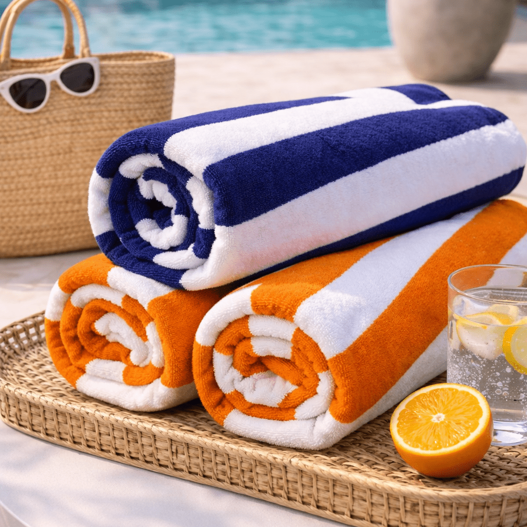 Egyptian Cotton Beach Towel - Elbadrawi Home