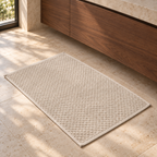 Diamond 900 GSM Bath Mat 50x80 cm in Beige - Hero Angle