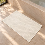 Diamond 900 GSM Bath Mat 50x80 cm in Offwhite - Hero Styled