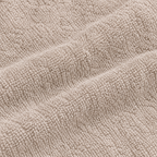 Essential 550 GSM Face Towel 30x30 cm in Beige - Closeup Texture