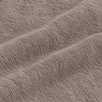 Essential 550 GSM Face Towel 30x30 cm in Cafe - Closeup Texture
