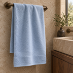 Essential towels, Aegean Blue, Hand Towel 50x100, Hero Main
