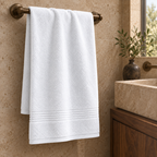 Essential towels, White, Hand Towel 50x100, Hero Main