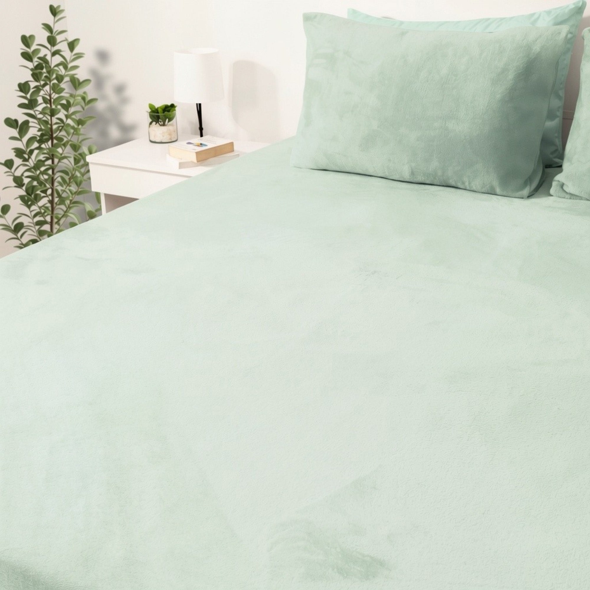 Fleece Fur Fitted Sheet Set - Elbadrawi Home
