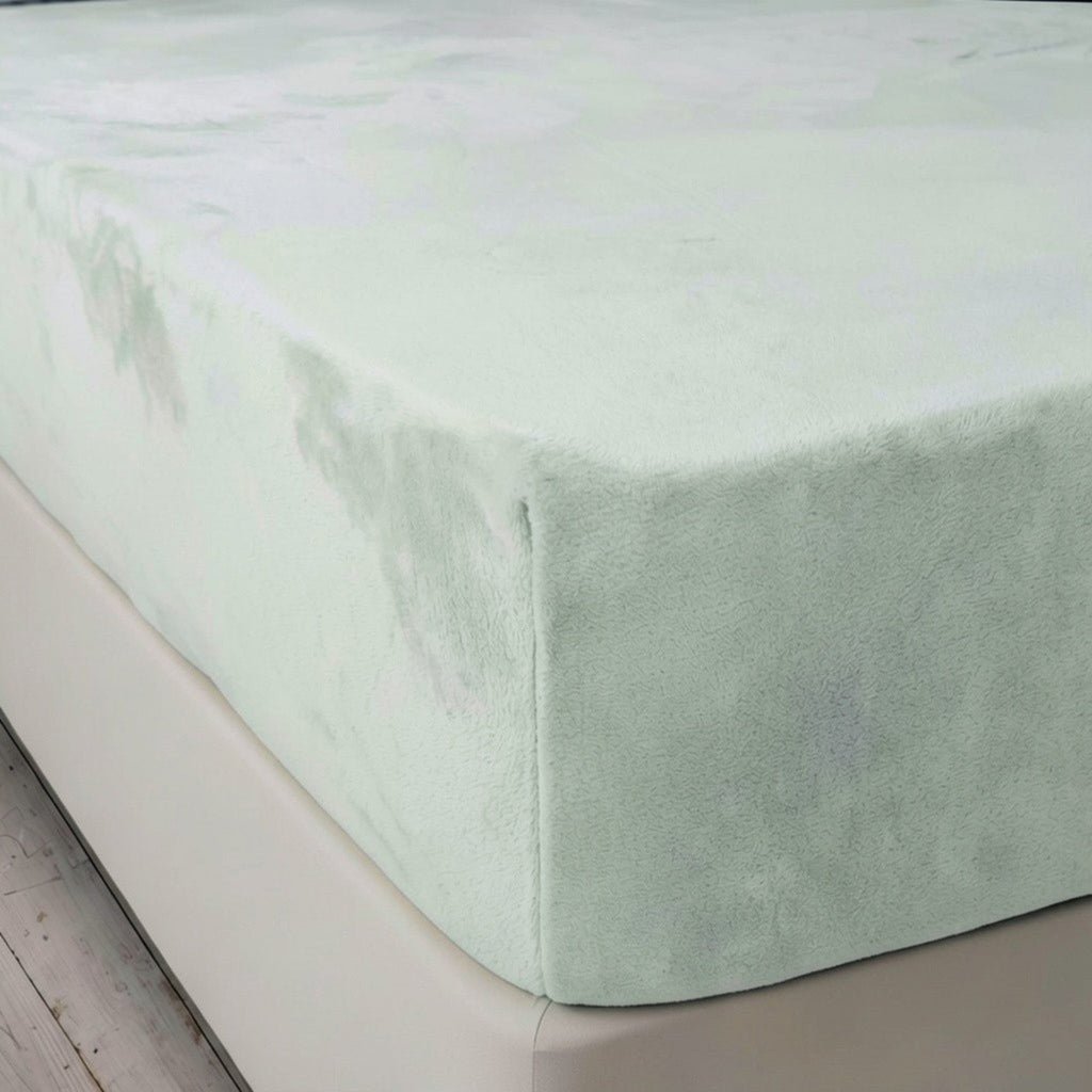 Fleece Fur Fitted Sheet Set - Elbadrawi Home