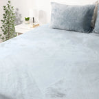 Fleece Fur Fitted Sheet Set - Elbadrawi Home