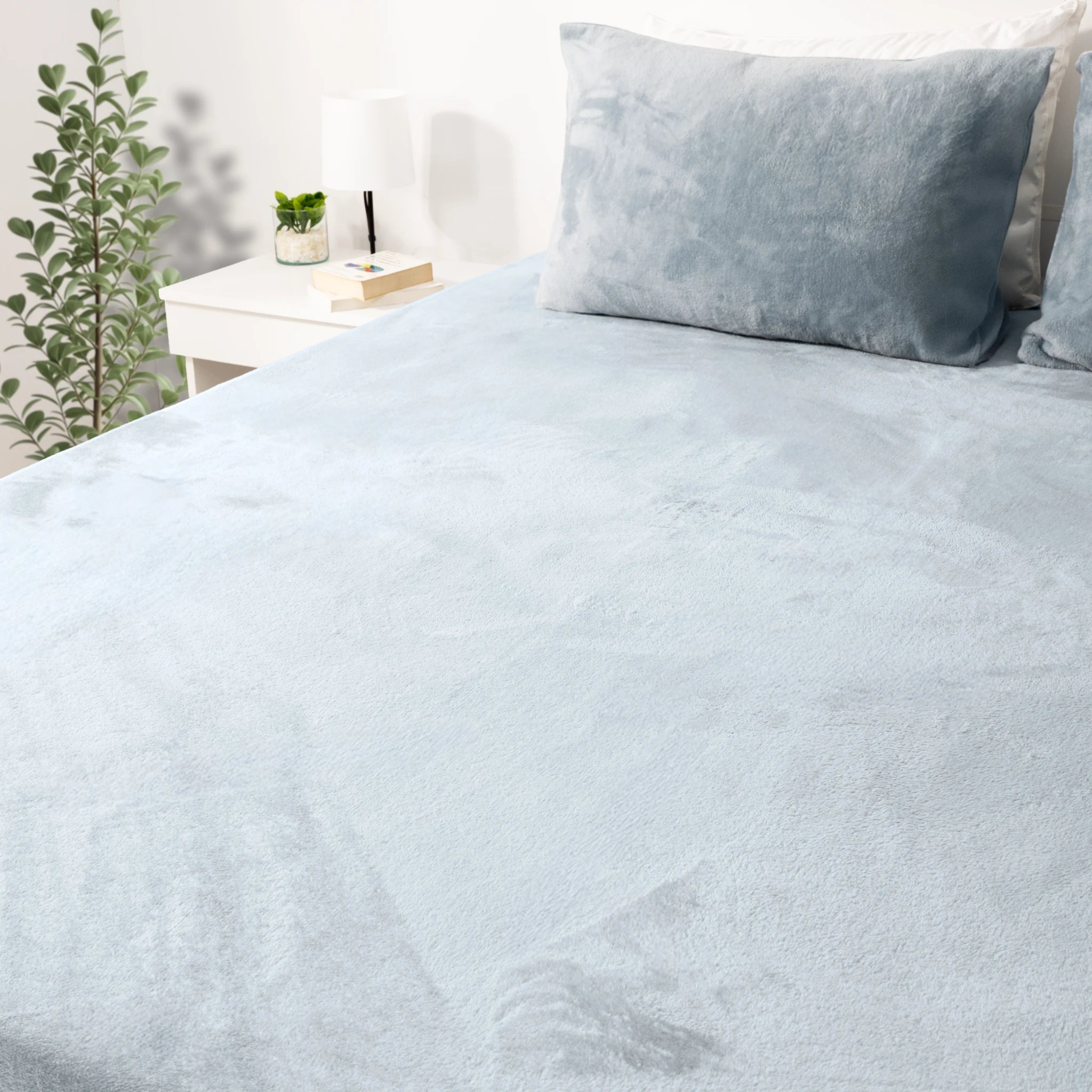 Fleece Fur Fitted Sheet Set - Elbadrawi Home