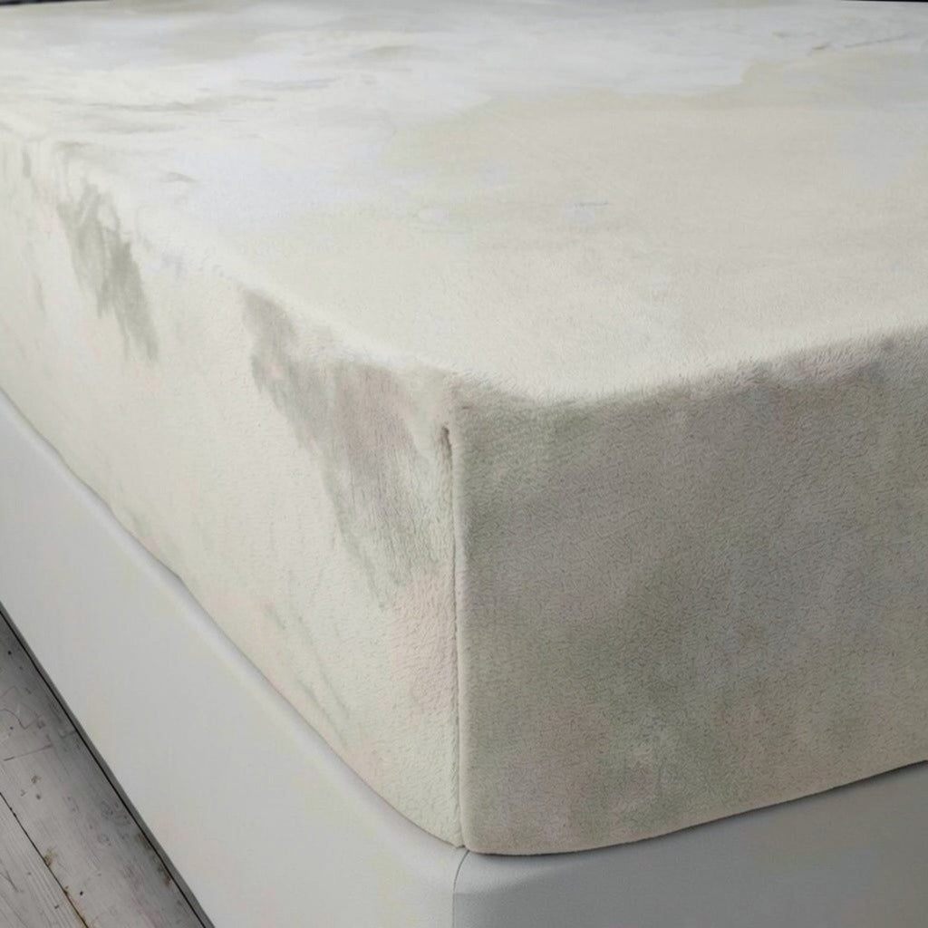 Fleece Fur Fitted Sheet Set - Elbadrawi Home