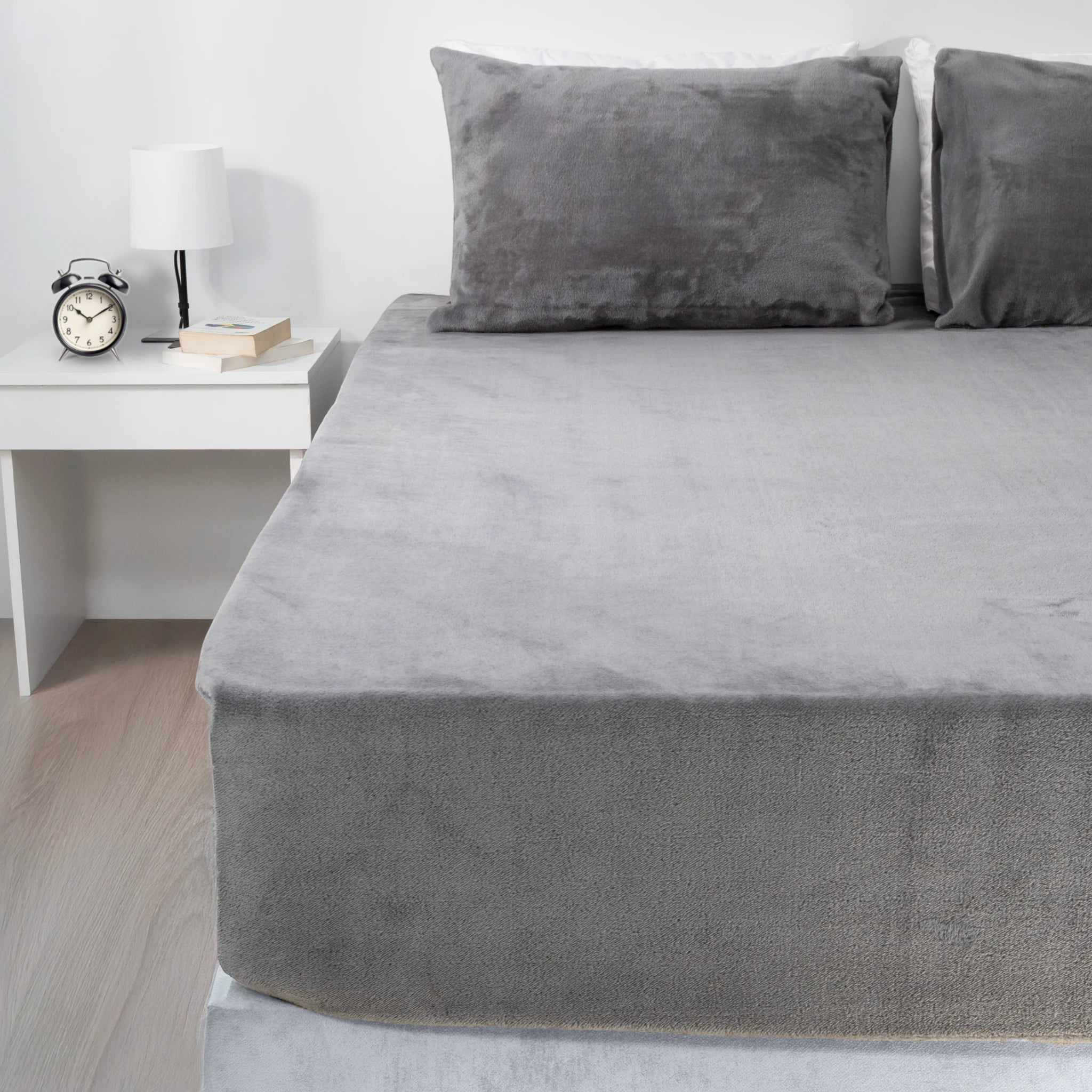 Fleece Fur Fitted Sheet Set - Elbadrawi Home
