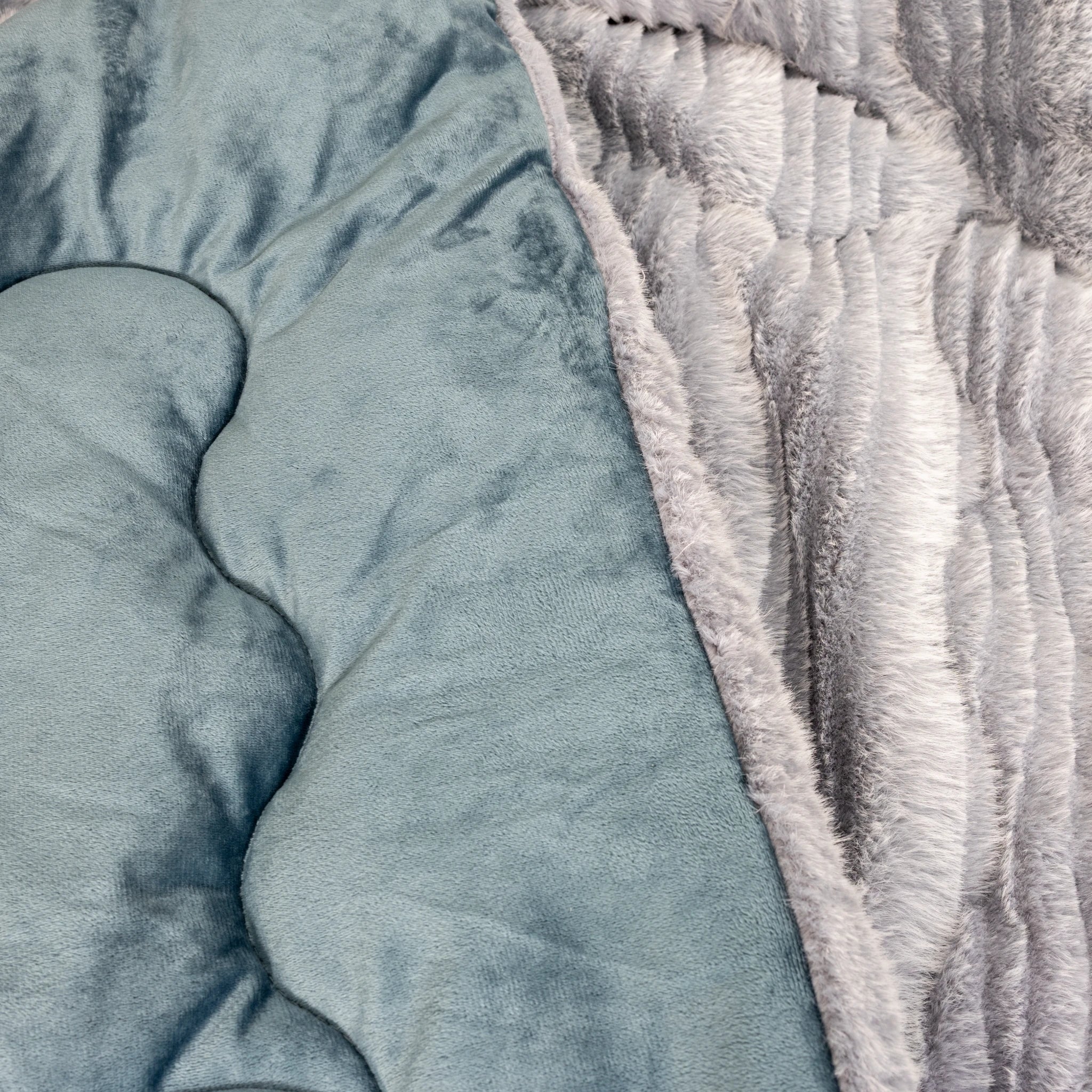 Fur Blanket Comforter Set - Elbadrawi Home