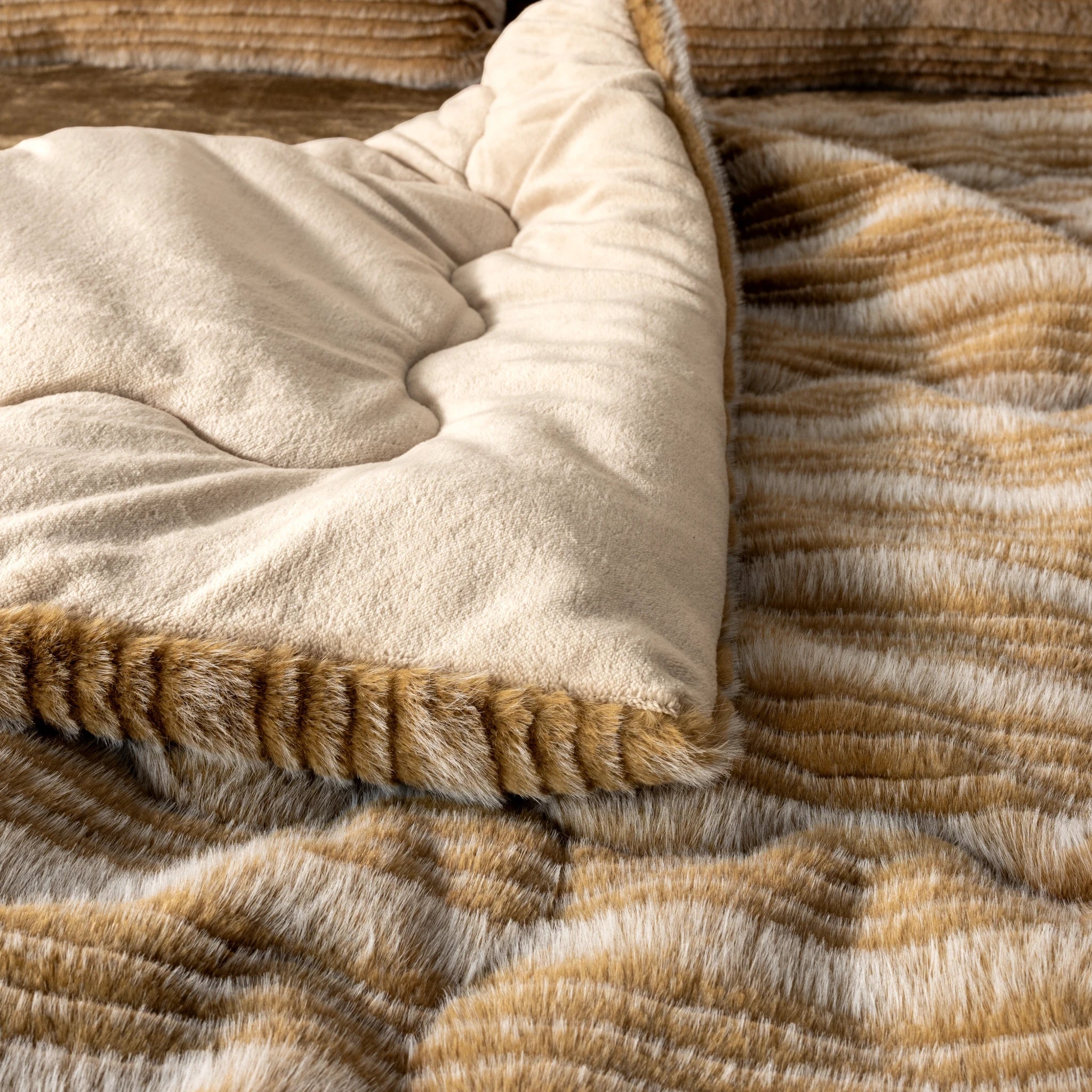 Fur Blanket Comforter Set - Elbadrawi Home