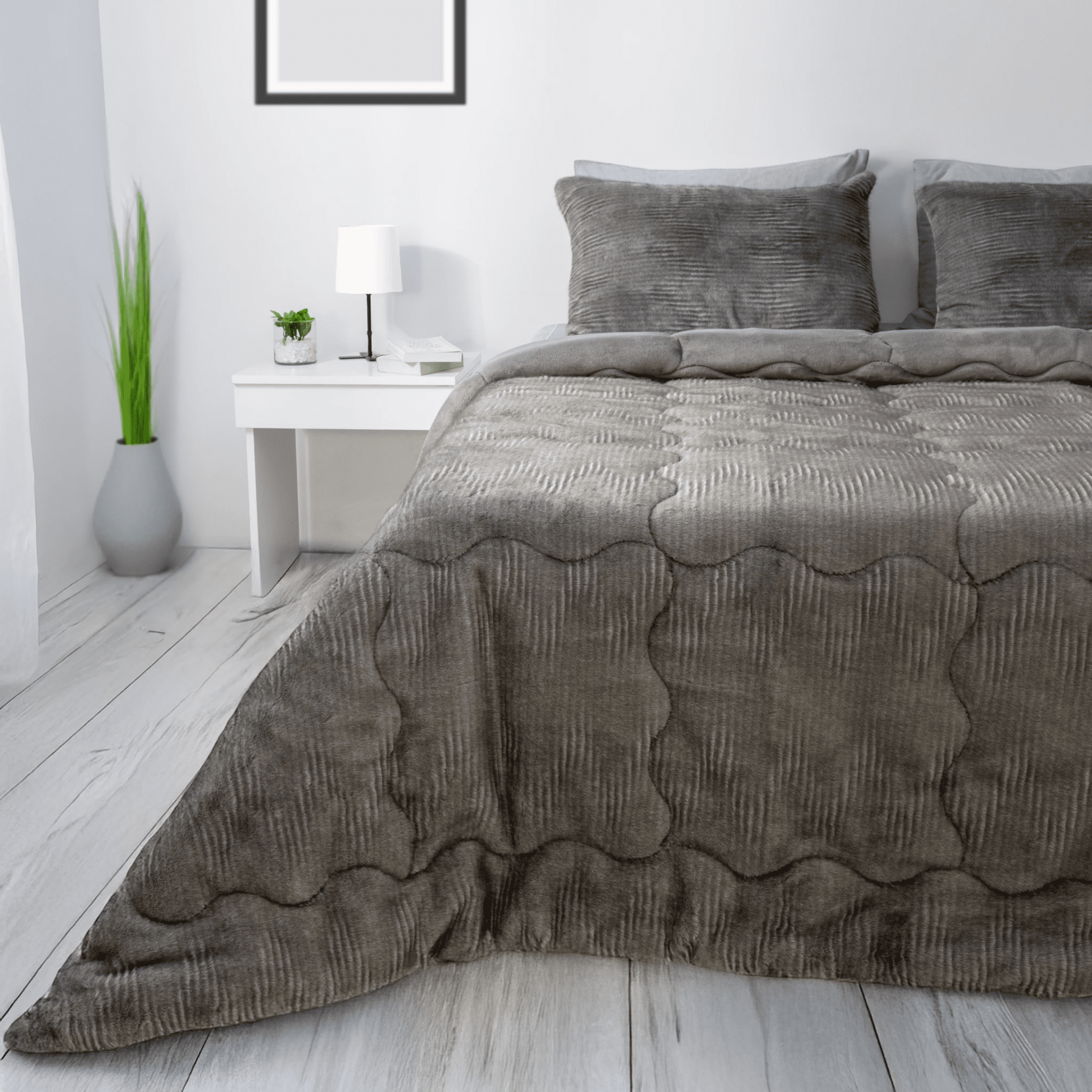 Fur Blanket Comforter Set - Elbadrawi Home