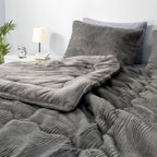 Fur Blanket Comforter Set - Elbadrawi Home