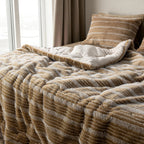 Fur Blanket Comforter Set - Elbadrawi Home