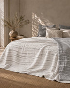 Giza Cotton Reversible King Throw - Elbadrawi Home