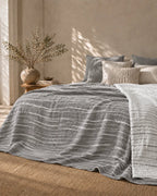 Giza Cotton Reversible King Throw - Elbadrawi Home