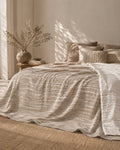 Giza Cotton Reversible King Throw - Elbadrawi Home