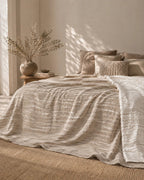 Giza Cotton Reversible King Throw - Elbadrawi Home