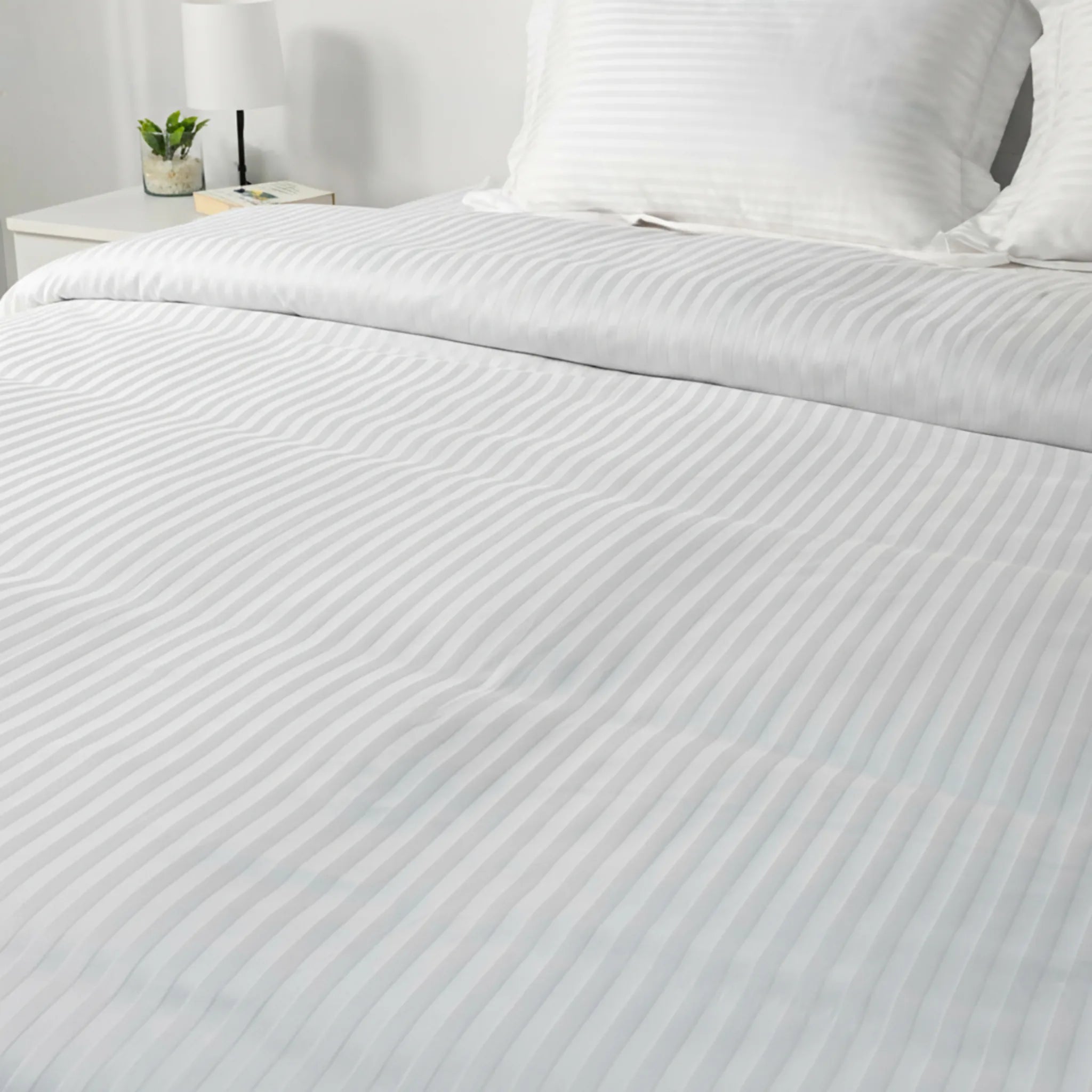 Hotel Duvet Cover Set 520TC (Classic Stripes) - Elbadrawi Home