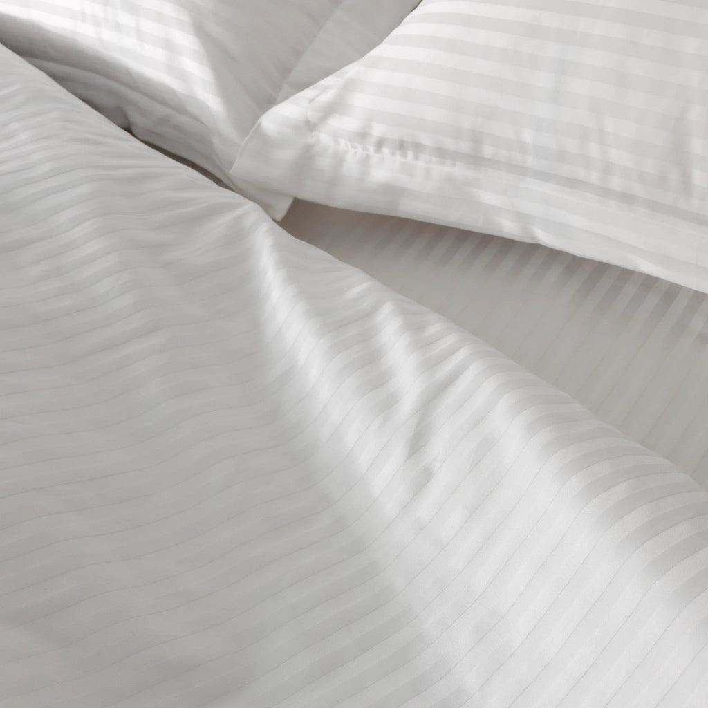 Hotel Duvet Cover Set 520TC (Classic Stripes) - Elbadrawi Home
