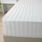 Hotel Fitted Sheet Set 1000TC (Wide Stripes) - Elbadrawi Home