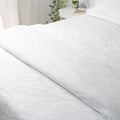 Hotel Flat Sheet Set 1000TC (Floral Jacquard) - Elbadrawi Home