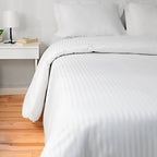 Hotel Flat Sheet Set 1000TC (New Style Stripes) - Elbadrawi Home