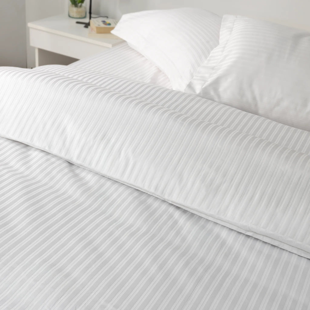 Hotel Flat Sheet Set 1000TC (New Style Stripes) - Elbadrawi Home