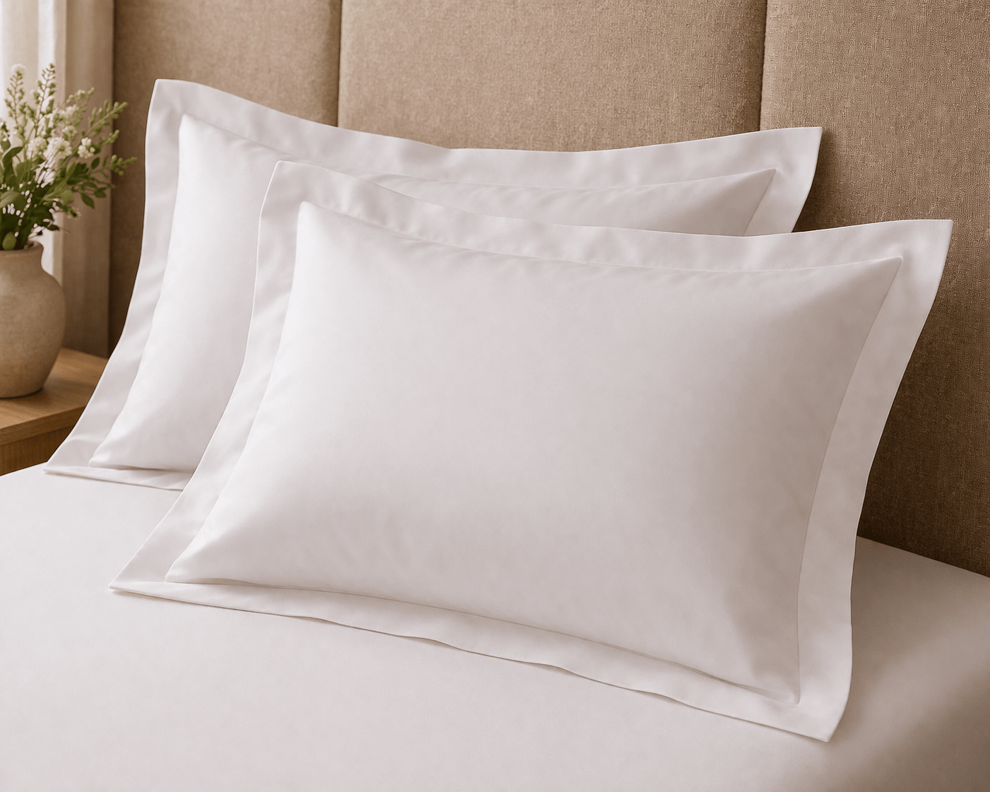 Hotel Pillowcases 1000TC (Pack of 2) - Elbadrawi Home