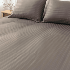 Jacquard Fitted Sheet Set 400TC (New Style Stripes) - Elbadrawi Home