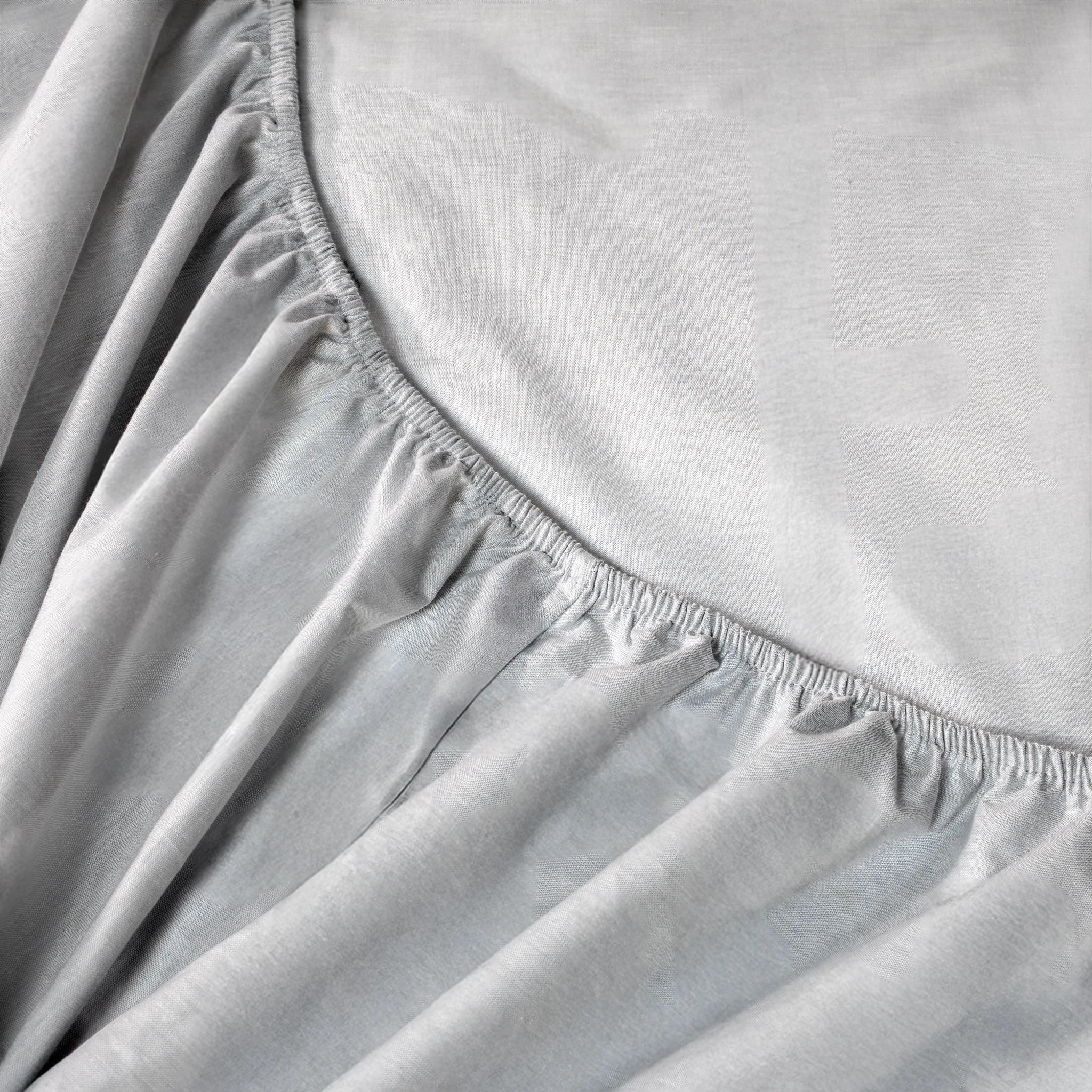 Linen Fitted Sheet Set - Elbadrawi Home