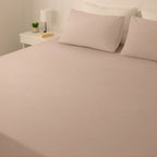 Linen Fitted Sheet Set - Elbadrawi Home